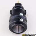 Karting aluminum rear wheel hub Ø40 mm length 115 mm black