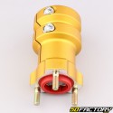 Moyeu de roue arrière alu karting Ø40 mm longueur 115 mm or