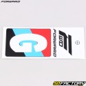 Letter G sticker for BMX Forward plate 4 cm white