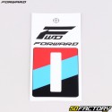 Adesivo letra I para placa BMX Forward 4 cm branco (aprovado pela FFC)