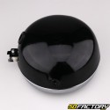 Motociclo faro anteriore, ciclomotore, caffè racer Ø130mm nero lucido