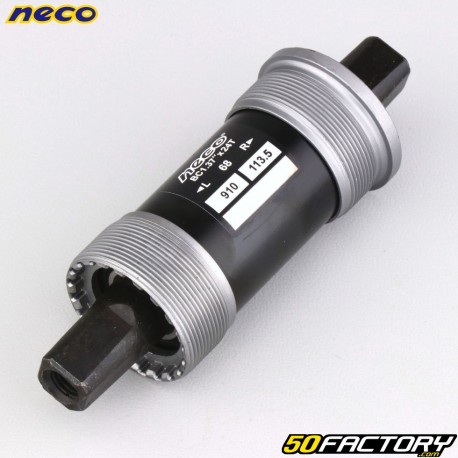 Bicycle bottom bracket square axle 113.5/68 mm Neco (BSA)