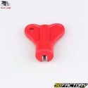 Llave para radios XNUMX mm Bike Hand rojo