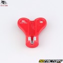 Llave para radios XNUMX mm Bike Hand rojo