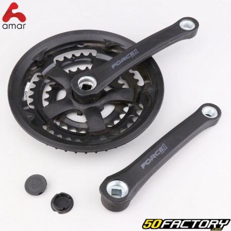 Am “MTB” bicycle cranksetar Force 1 (48-38-28) 170mm