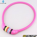 M- combination lockWave pink Ø12 mm x 65 cm