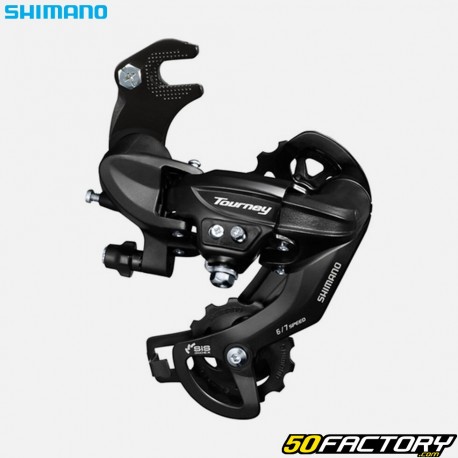 Shimano Tourney TY300 6 7 speed black rear derailleur