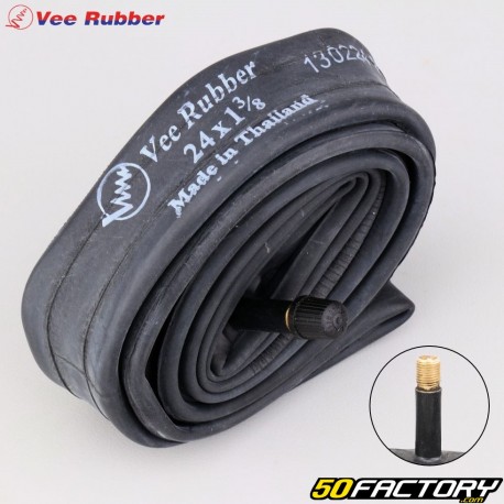 Bicycle inner tube 24x1 3/8 (37-540) Schrader valve AV 22 mm Vee Rubber