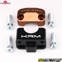 XNUMXmm a XNUMXmm KRM Risers do Guidão Pro Ride  preto e bronze