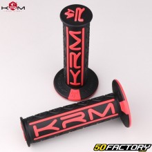 Alças KRM Pro Ride preto e vermelho