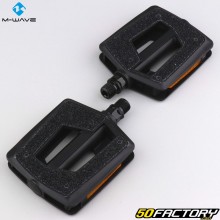 Pedales planos antideslizantes para M-bikeWave 100x86 mm