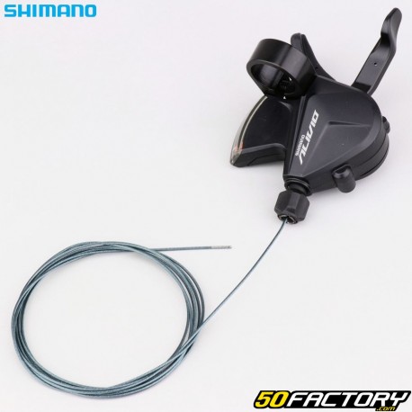 Mando de cambio de bicicleta Shimano Alivio SL-MXNUMX-XNUMXL XNUMXxXNUMX velocidades izquierdo con indicador