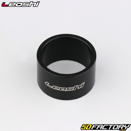 Entretoise de pivot de direction vélo 20 mm 1" 1/8 Leoshi noire