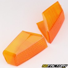 Cabochons de clignotants arrière MBK Booster, Yamaha Bw's (1995 - 2003) oranges