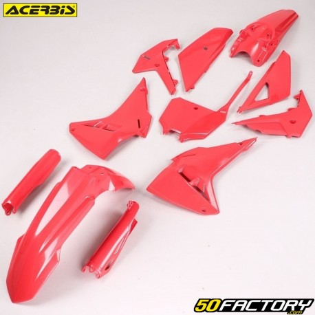 Kit plástico Honda CRF 250 R, 450 (desde 2025) Acerbis vermelho