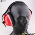 Casque anti-bruit rouge Ribimex