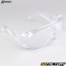 Lunettes de protection monobloc Ribimex transparente