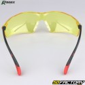 Lunettes de protection monobloc Ribimex jaunes