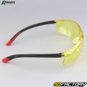 Lunettes de protection monobloc Ribimex jaunes