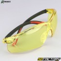 Lunettes de protection monobloc Ribimex jaunes