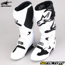 Bottes Alpinestars Tech 7 Evo blanches