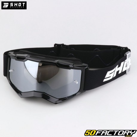 Goggles Shot Rocket 2.0 Solid child size black silver iridium screen