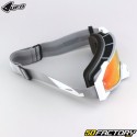 Goggles UFO Wise Pro gray and white red iridium screen