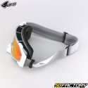 Goggles UFO Wise Pro gray and white red iridium screen