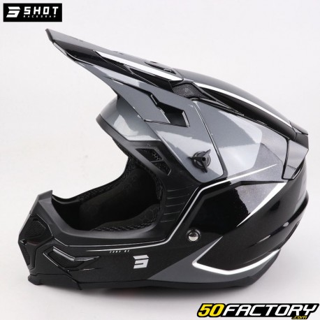 Casque cross Shot Core Comp noir