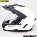 Capacete de enduro infantil Acerbis Rider branco