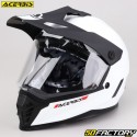 Capacete de enduro infantil Acerbis Rider branco