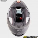 Klapphelm Nox  NXNUMX Synchro mattschwarz