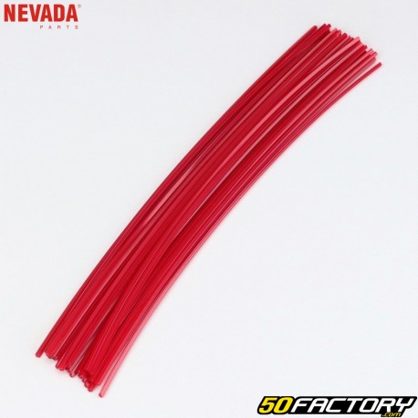 Brushcutter wire strands ØXNUMXxXNUMX mm square Nevada red (pack of XNUMX)