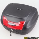 Top case 40L noir moto et scooter universel (réflecteur rouge)