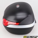 Top case 48L noir moto et scooter universel (réflecteur rouge)