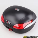 Top case 48L noir moto et scooter universel (réflecteur rouge)