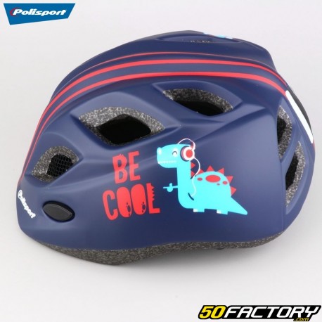 Fahrradhelm für Kinder Polisport Premium Be Cool blau und rot