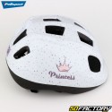 Capacete de bicicleta infantil Polisport Coroa branca