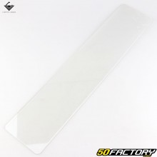 520x110 mm car license plate transparent plate (per unit)