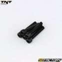 Clutch housing hardware, water pump cover and oil pump cover Derbi Euro 3, 4 TNT Tuning black (kit)