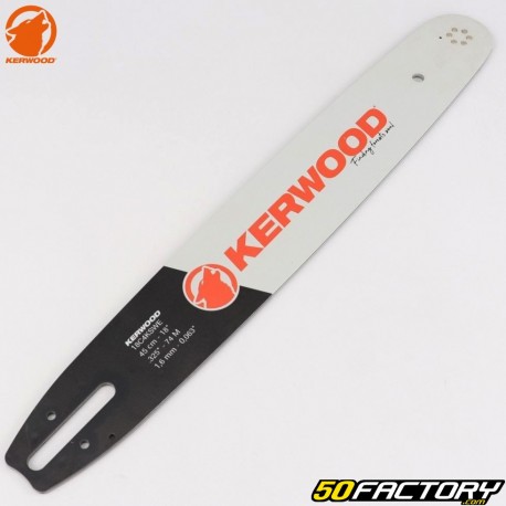 Guia de motosserra WE 45 cm, 1.6 mm, 0.325&#39;&#39; Kerwood