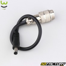 Adattatore caricabatteria per scooter Wispeed Wattiz (connettore da GX16-3p a CC da 2.5 mm)