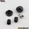 Plastic screws, frame... Kawasaki KX, KXF 125, 250... (since 2003) 4MX