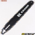 Guia de motosserra 45 cm, 1.6 mm, 3/8&#39;&#39;, 66 elos Kramp (com corrente)