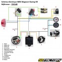 Cablaggio elettrico MBK 51 Magnum Racing XR (con commodo) Restone