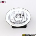 Universal additional halogen oval headlight 12V 55W Tun&#39;R adjustable approved