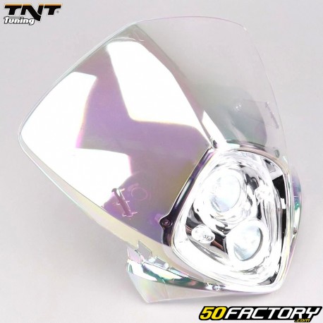 TNT Tuning Scheinwerferplatte Duke  transparentes Iridium