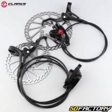 Complete front and rear bike brakes with Clarks M2 brake discs