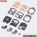 Carburetor membranes WT198, WT771, WA124A... type Walbro D10-WAT Nevada (repair kit)