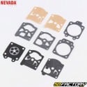 Carburetor membranes WT198, WT771, WA124A... type Walbro D10-WAT Nevada (repair kit)